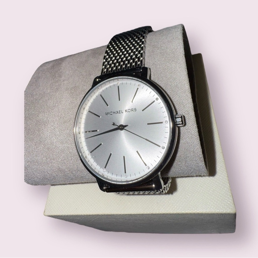 Michael Kors Stainless Steel Mesh Watch